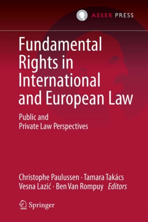 Foreword by Prof. Dr. Ernst Hirsch Ballin, President of the T.M.C. Asser Instituut